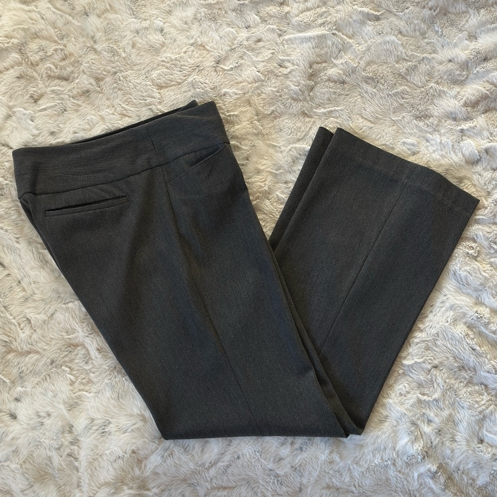 Express Editor Pants. Size 4r. Gray. - image 2